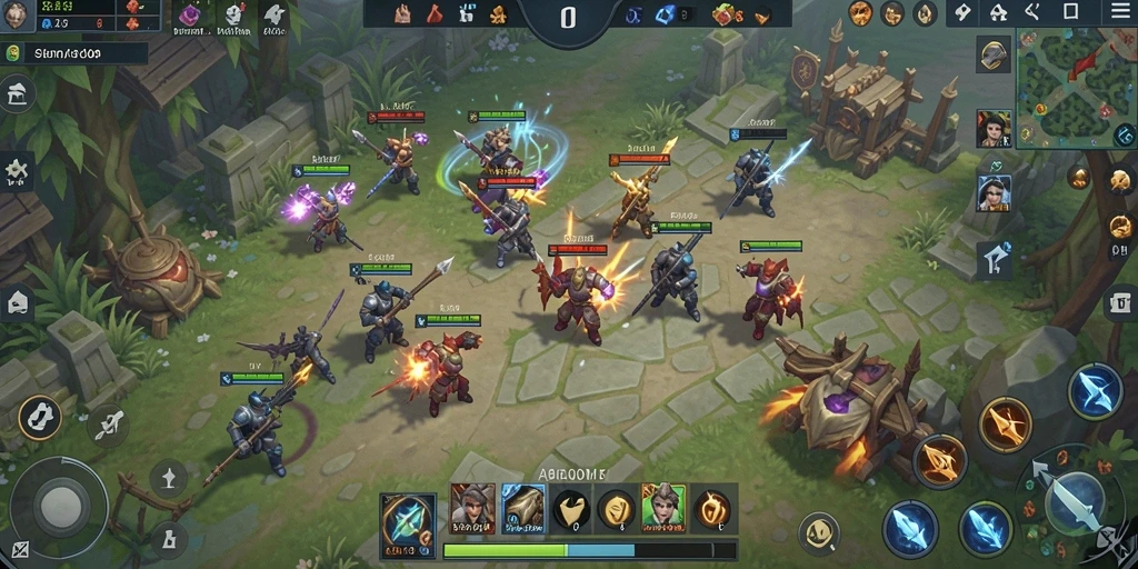 Tampilan gameplay A200M yang mendebarkan dan strategi mendalam.