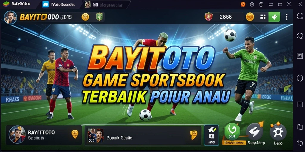 Tampilan antarmuka intuitif BAYITOTO saat bermain Sportsbook.