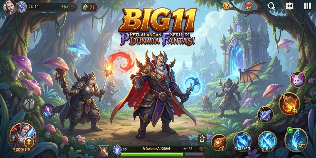 Tampilan gameplay BIG11 penuh aksi dan petualangan seru.