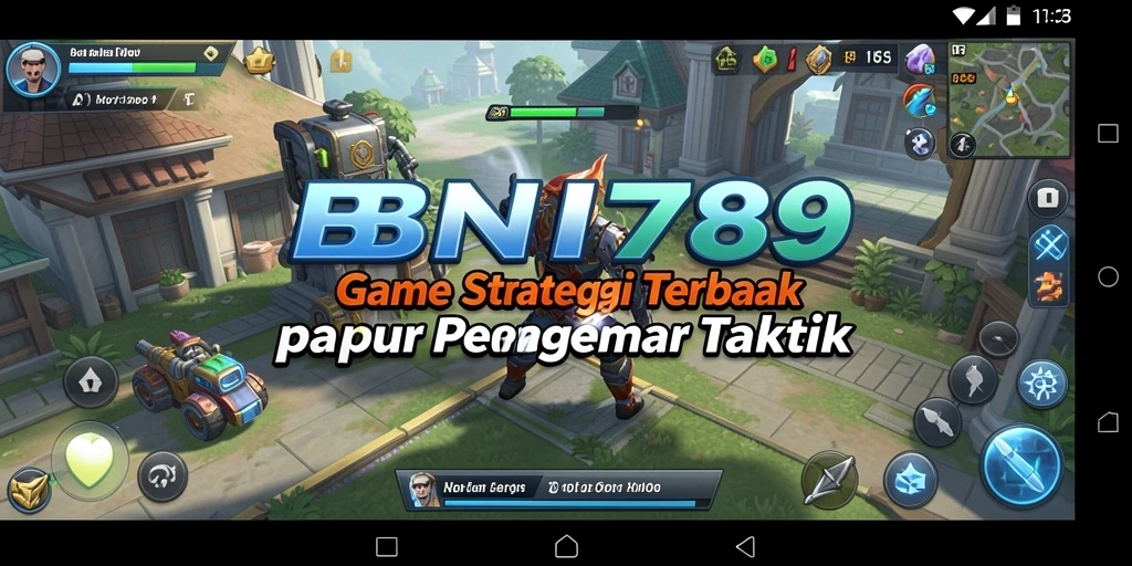 Tampilan screenshot BNI789 yang memperlihatkan intensitas pertarungan strategi.