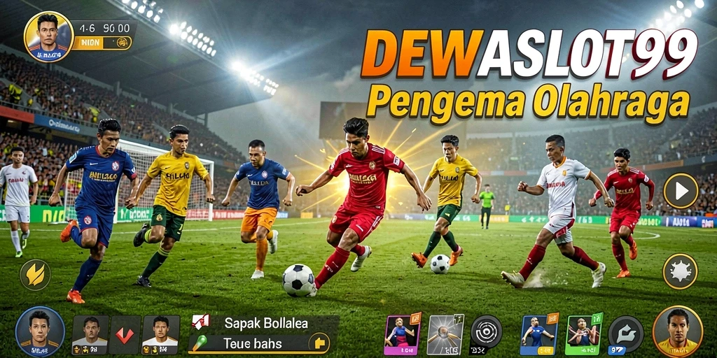 Tampilan gameplay DEWASLOT99 yang seru dan menantang di lapangan.