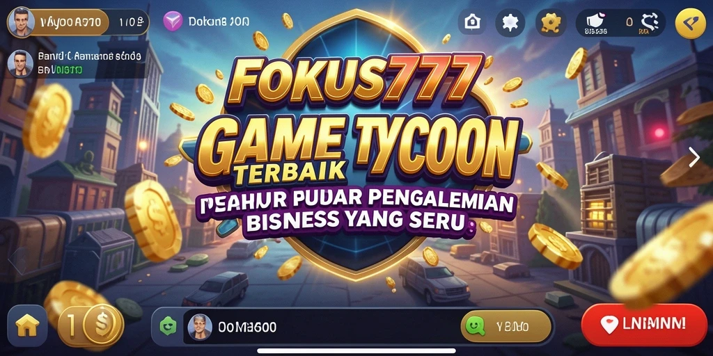 Tampilan gameplay menarik dalam FOKUS777 yang menunjukkan suasana bisnis.