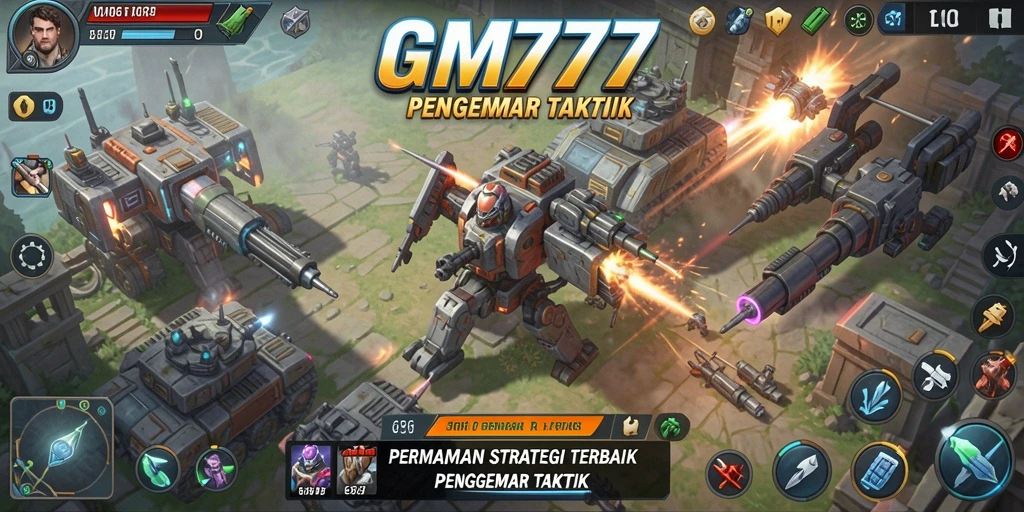 Tampilan gameplay menarik dalam GM777 dengan elemen strategi yang mendalam.