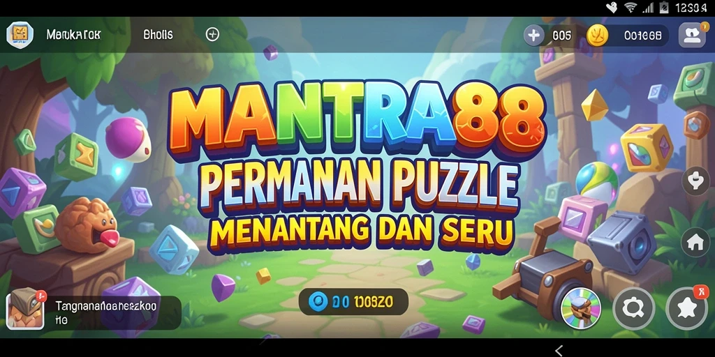 Tangkapan layar gameplay <strong>MANTRA88</strong> menunjukkan tantangan puzzle yang menarik.