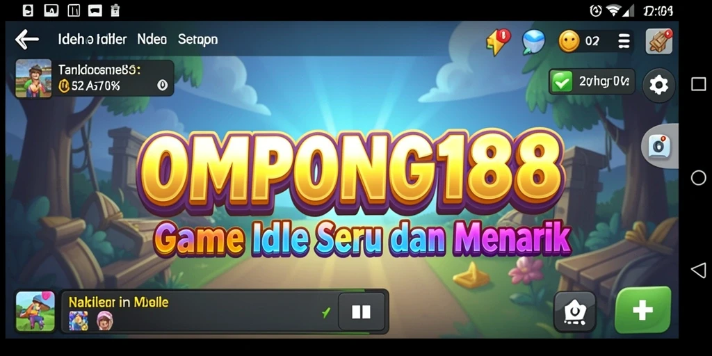 Tampilan gameplay OMPONG188 yang menarik dan interaktif.