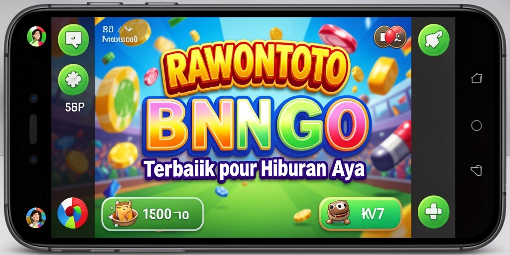 Tangkapan layar gameplay RAWONTOTO yang menunjukkan keseruan Bingo.