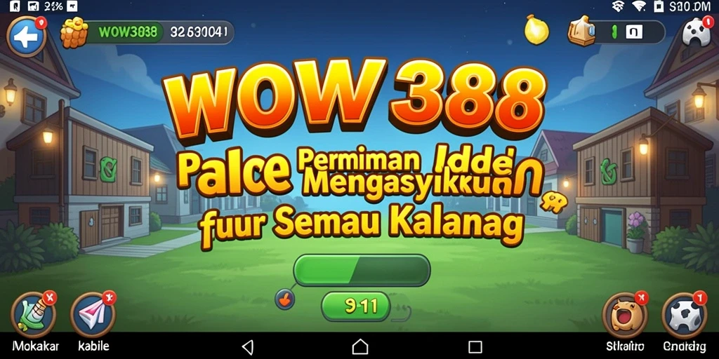 Tampilan permainan WOW388 yang menarik dan nyaman untuk dimainkan.